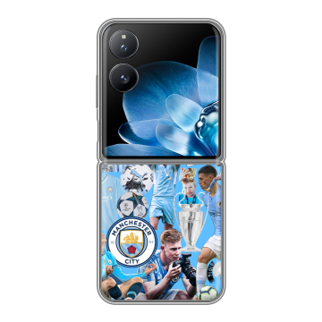 Пластиковый чехол на Xiaomi Mix Flip с принтом Man City Манчестер Сити Пластиковый чехол на Xiaomi Mix Flip с принтом Man City Манчестер Сити