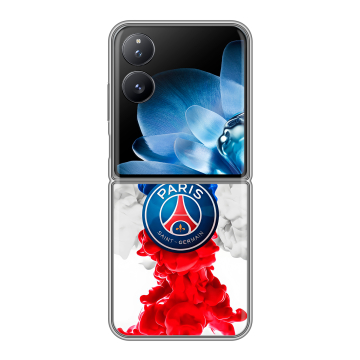 Пластиковый чехол на Xiaomi Mix Flip с принтом PSG ПСЖ Пластиковый чехол на Xiaomi Mix Flip с принтом PSG ПСЖ