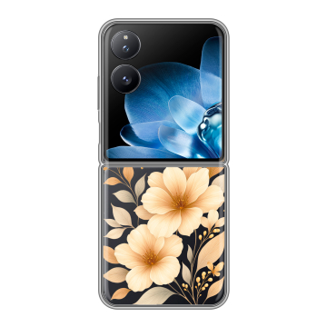 Пластиковый чехол на Xiaomi Mix Flip с принтом для девушки Пластиковый чехол на Xiaomi Mix Flip с принтом для девушки