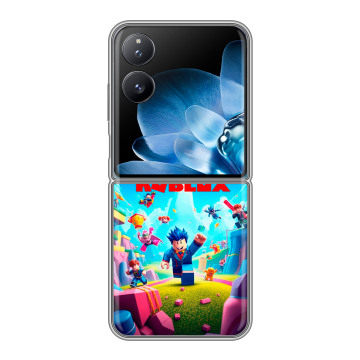 Пластиковый чехол на Xiaomi Mix Flip с принтом Roblox Роблокс Пластиковый чехол на Xiaomi Mix Flip с принтом Roblox Роблокс