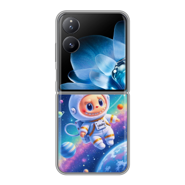 Пластиковый чехол на Xiaomi Mix Flip с принтом Labubu Лабубу Пластиковый чехол на Xiaomi Mix Flip с принтом Labubu Лабубу