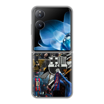 Пластиковый чехол на Xiaomi Mix Flip с принтом Messi Barcelona Пластиковый чехол на Xiaomi Mix Flip с принтом Messi Barcelona