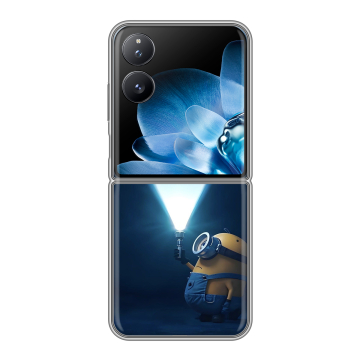 Пластиковый чехол на Xiaomi Mix Flip с принтом Миньоны Пластиковый чехол на Xiaomi Mix Flip с принтом Миньоны