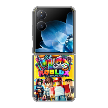 Пластиковый чехол на Xiaomi Mix Flip с принтом Roblox Роблокс Пластиковый чехол на Xiaomi Mix Flip с принтом Roblox Роблокс