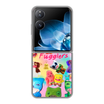 Пластиковый чехол на Xiaomi Mix Flip с принтом Флагер Fuggler Пластиковый чехол на Xiaomi Mix Flip с принтом Флагер Fuggler