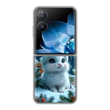 Пластиковый чехол на Xiaomi Mix Flip с принтом Новый год Пластиковый чехол на Xiaomi Mix Flip с принтом Новый год