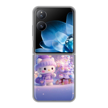 Пластиковый чехол на Xiaomi Mix Flip с принтом Новый год Пластиковый чехол на Xiaomi Mix Flip с принтом Новый год