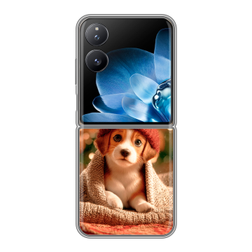 Пластиковый чехол на Xiaomi Mix Flip с принтом Новый год Пластиковый чехол на Xiaomi Mix Flip с принтом Новый год