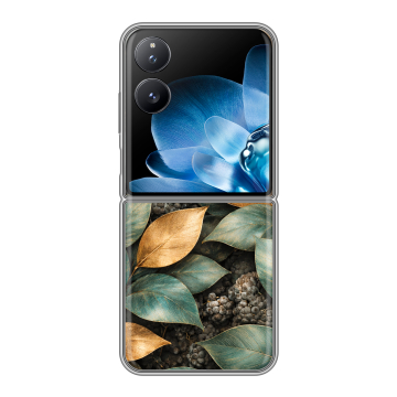 Пластиковый чехол на Xiaomi Mix Flip с принтом женский Пластиковый чехол на Xiaomi Mix Flip с принтом женский