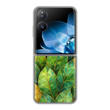 Пластиковый чехол на Xiaomi Mix Flip с принтом женский