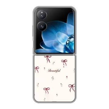 Пластиковый чехол на Xiaomi Mix Flip с принтом для девочек Пластиковый чехол на Xiaomi Mix Flip с принтом для девочек