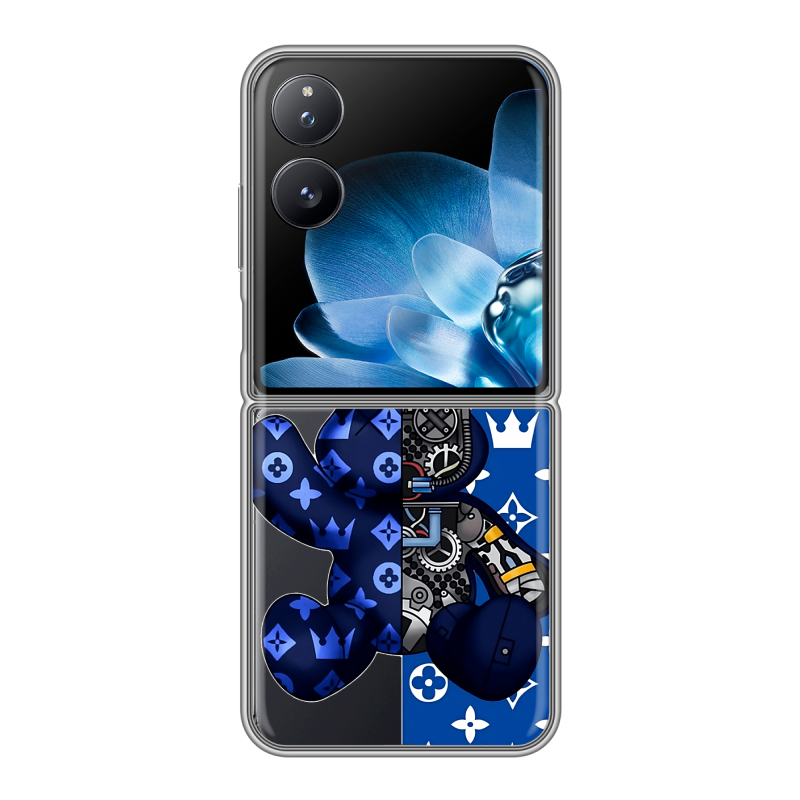 Пластиковый чехол на Xiaomi Mix Flip с принтом Луи робот Пластиковый чехол на Xiaomi Mix Flip с принтом Луи робот