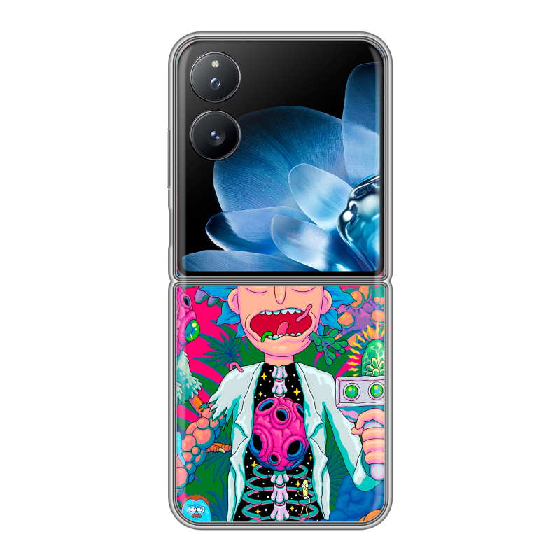 Пластиковый чехол на Xiaomi Mix Flip с принтом Рик и Морти Rick Morty Пластиковый чехол на Xiaomi Mix Flip с принтом Рик и Морти Rick Morty