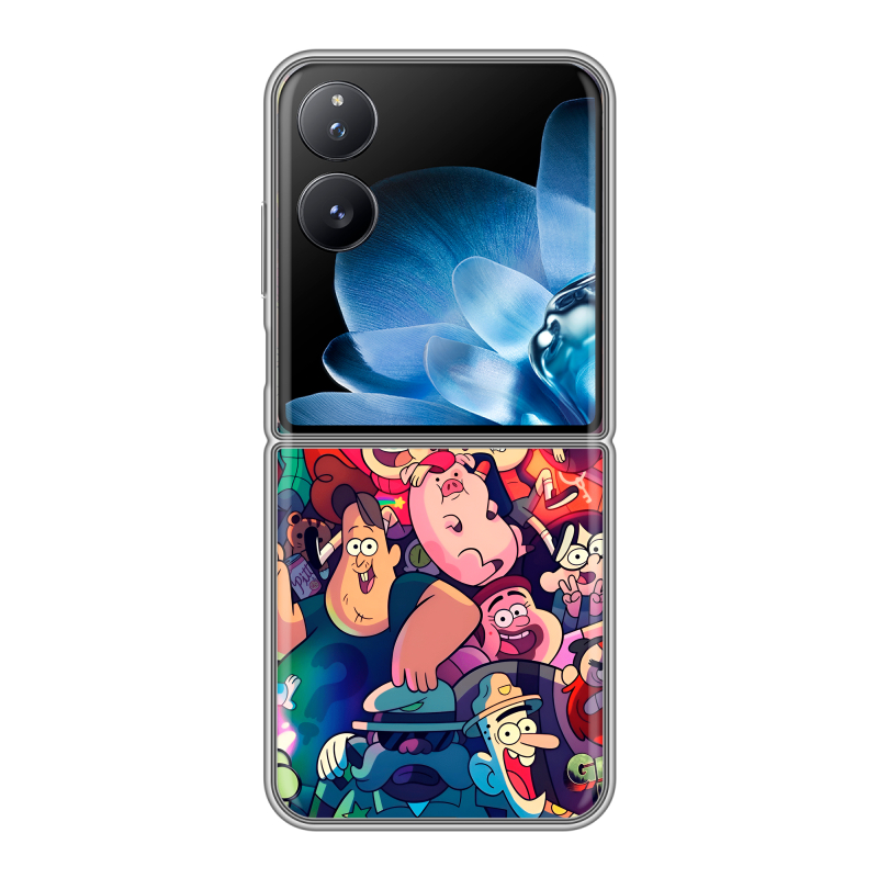 Пластиковый чехол на Xiaomi Mix Flip с принтом Gravity Falls Гравити Фолз Пластиковый чехол на Xiaomi Mix Flip с принтом Gravity Falls Гравити Фолз
