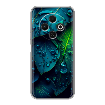 Силиконовый чехол на Tecno Spark 30C с принтом Листья Силиконовый чехол на Tecno Spark 30C с принтом Листья
