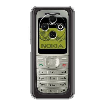 Силиконовый чехол на Tecno Spark 30C с принтом Ретро Нокия