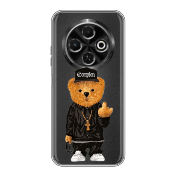 Силиконовый чехол на Tecno Spark 30C с принтом Плюшевый медведь Силиконовый чехол на Tecno Spark 30C с принтом Плюшевый медведь