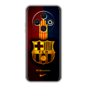 Силиконовый чехол на Tecno Spark 30C с принтом Барселона Barcelona