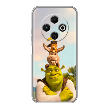Силиконовый чехол на Tecno Spark 30C с принтом Шрек Shrek
