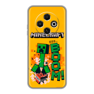 Силиконовый чехол на Tecno Spark 30C с принтом Майнкрафт Minecraft Силиконовый чехол на Tecno Spark 30C с принтом Майнкрафт Minecraft