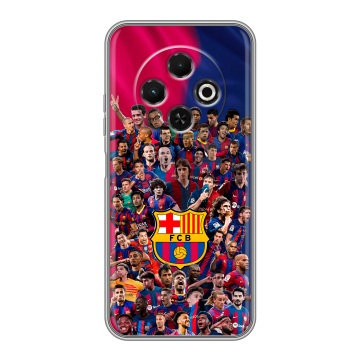 Силиконовый чехол на Tecno Spark 30C с принтом Барселона Barcelona