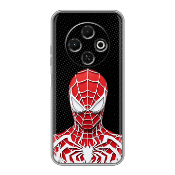 Силиконовый чехол на Tecno Spark 30C с принтом человек паук spiderman Силиконовый чехол на Tecno Spark 30C с принтом человек паук spiderman