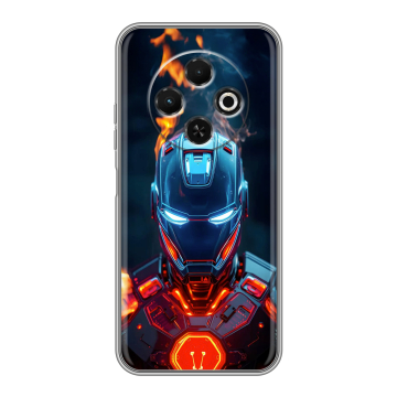 Силиконовый чехол на Tecno Spark 30C с принтом IronMan Железный человек Силиконовый чехол на Tecno Spark 30C с принтом IronMan Железный человек