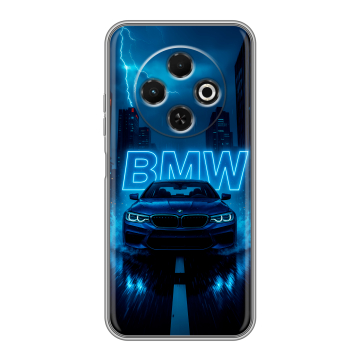 Силиконовый чехол на Tecno Spark 30C с принтом BMW БМВ Силиконовый чехол на Tecno Spark 30C с принтом BMW БМВ