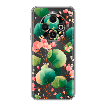 Силиконовый чехол на Tecno Spark 30C с принтом женский