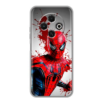 Силиконовый чехол на Tecno Spark 30C с принтом Spiderman Человек паук Силиконовый чехол на Tecno Spark 30C с принтом Spiderman Человек паук