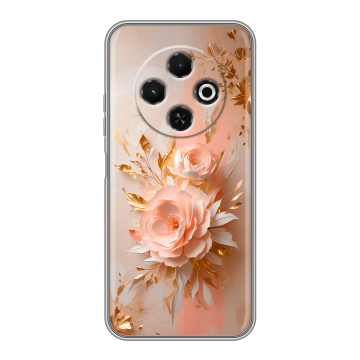 Силиконовый чехол на Tecno Spark 30C с принтом женский