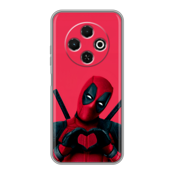 Силиконовый чехол на Tecno Spark 30C с принтом Дедпул Deadpool Силиконовый чехол на Tecno Spark 30C с принтом Дедпул Deadpool