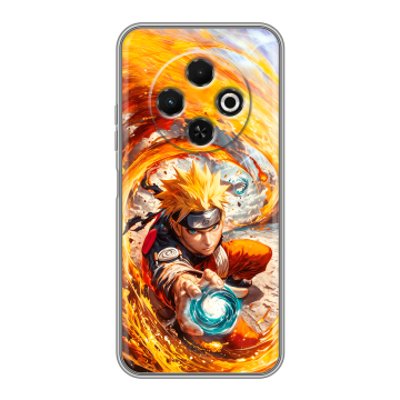 Силиконовый чехол на Tecno Spark 30C с принтом Аниме Наруто Naruto