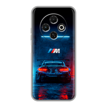 Силиконовый чехол на Tecno Spark 30C с принтом BMW БМВ