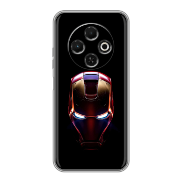 Силиконовый чехол на Tecno Spark 30C с принтом IronMan Железный человек