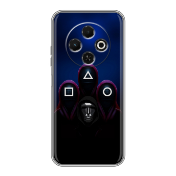 Силиконовый чехол на Tecno Spark 30C с принтом Игра Кальмара
