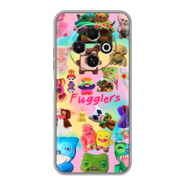 Силиконовый чехол на Tecno Spark 30C с принтом Флагер Fuggler