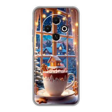 Силиконовый чехол на Tecno Spark 30C с принтом Новый год