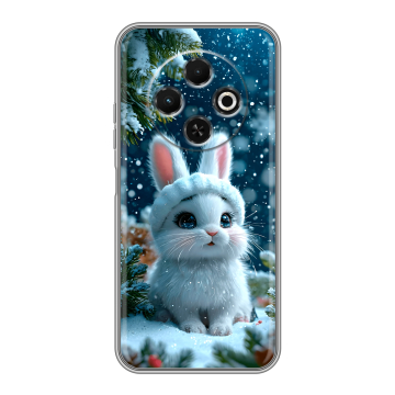 Силиконовый чехол на Tecno Spark 30C с принтом Новый год