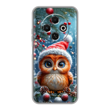 Силиконовый чехол на Tecno Spark 30C с принтом Новый год