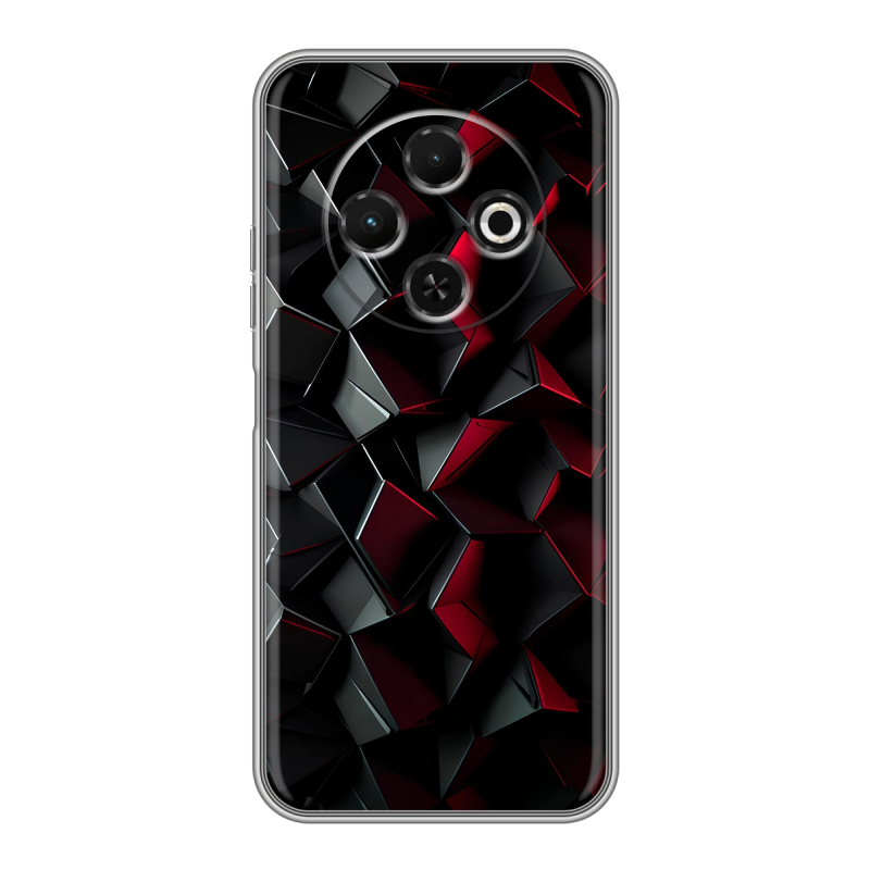 Силиконовый чехол на Tecno Spark 30C с принтом Абстракция Силиконовый чехол на Tecno Spark 30C с принтом Абстракция