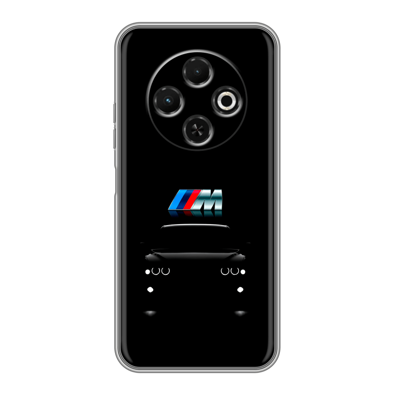 Силиконовый чехол на Tecno Spark 30C с принтом БМВ BMW Силиконовый чехол на Tecno Spark 30C с принтом БМВ BMW