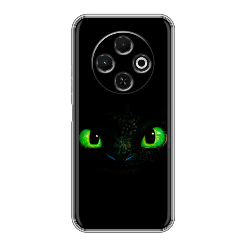 Силиконовый чехол на Tecno Spark 30C с принтом Как приручить дракона Силиконовый чехол на Tecno Spark 30C с принтом Как приручить дракона