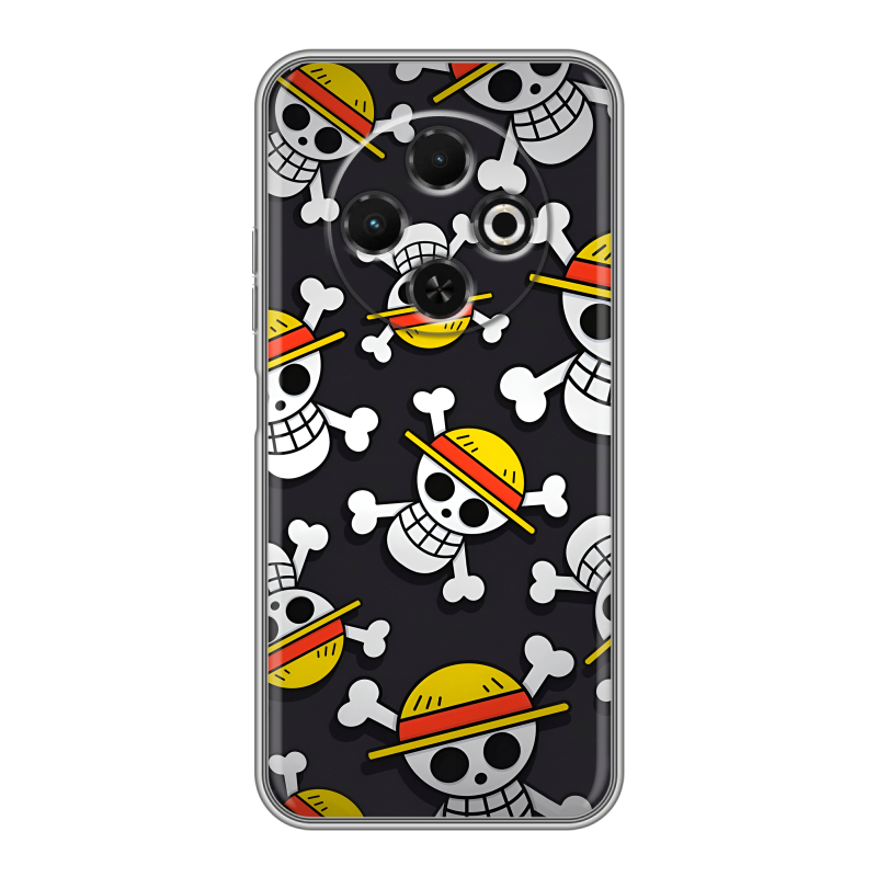 Силиконовый чехол на Tecno Spark 30C с принтом One Piece Ван Пис Силиконовый чехол на Tecno Spark 30C с принтом One Piece Ван Пис