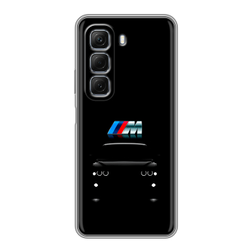 Силиконовый чехол на Infinix Hot 50 с принтом БМВ BMW