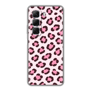 Силиконовый чехол на Infinix Hot 50 с принтом для девочек