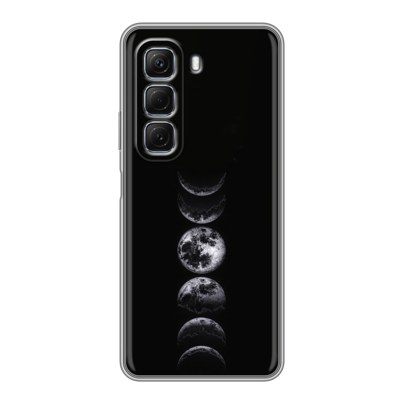 Силиконовый чехол на Infinix Hot 50 4G с принтом женский Силиконовый чехол на Infinix Hot 50 4G с принтом женский