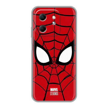 Силиконовый чехол на Infinix Hot 50i с принтом человек паук spiderman