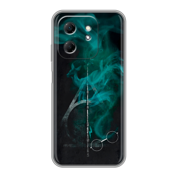 Силиконовый чехол на Infinix Hot 50i с принтом Гарри Поттер Harry Potter