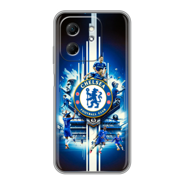Силиконовый чехол на Infinix Hot 50i с принтом Chelsea Челси